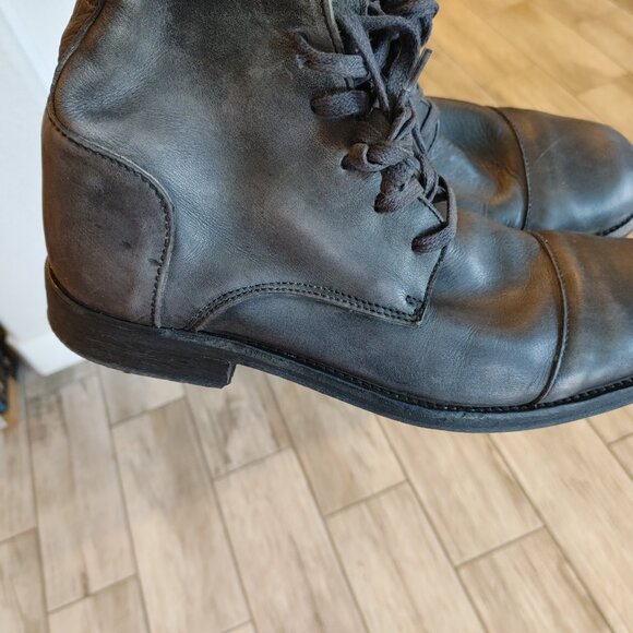 ALDO LEATHER MEN'S SHOES US SIZE 10 - Picture 7 of 14